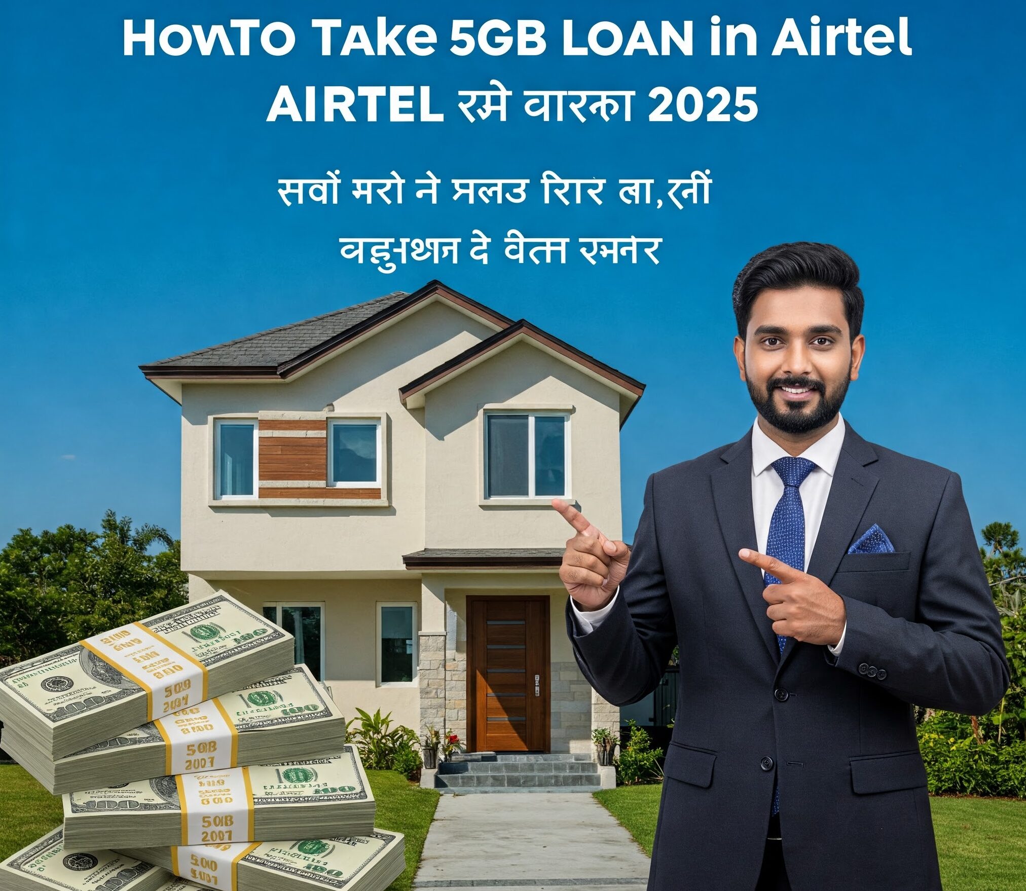 How to Take 5GB Loan in Airtel 2025