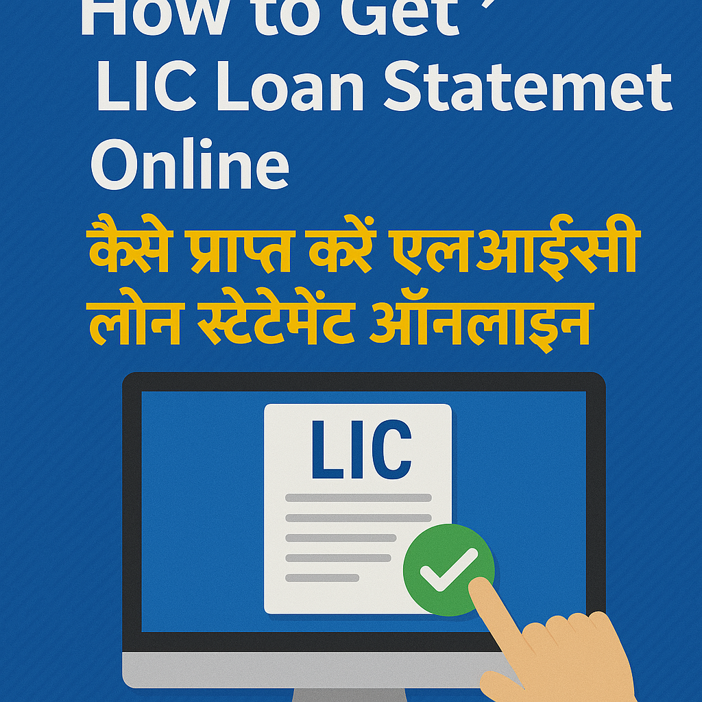 How to Get LIC Loan Statement Online